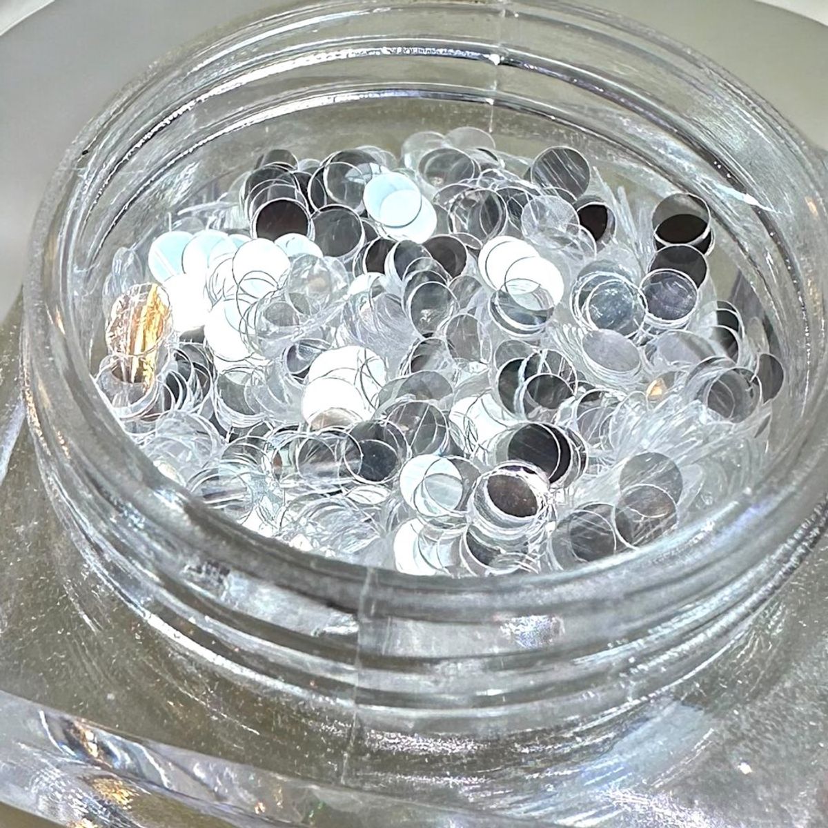 Clear Disco Sequins 2mm