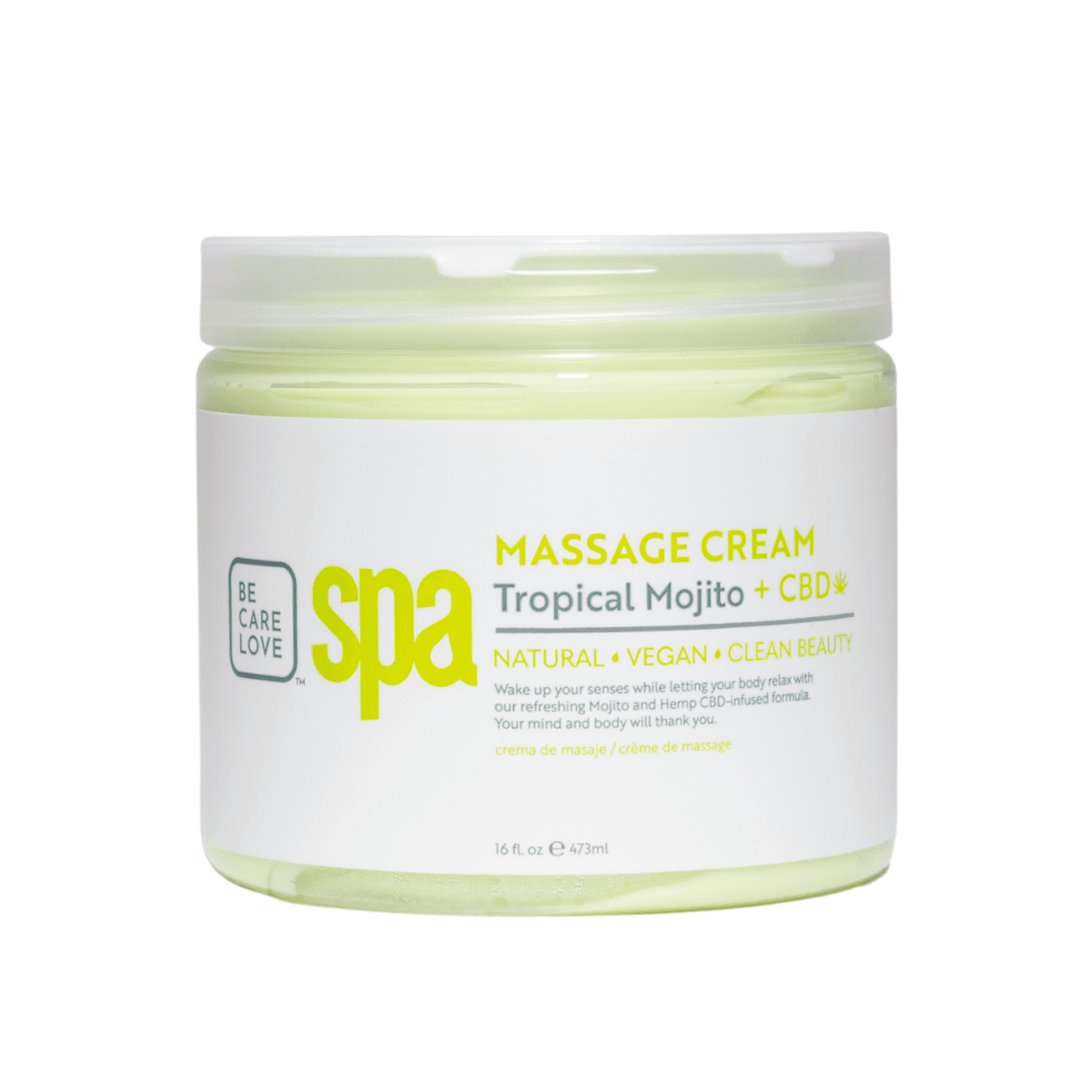 Massage Cream  tropical mojito + CBD