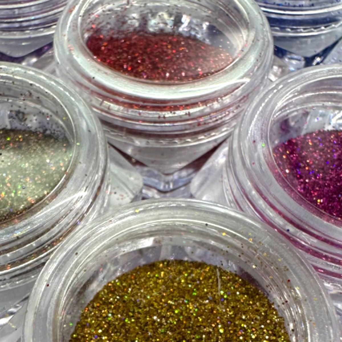 Holographic Dark Sparkle set 0,2 mm. 